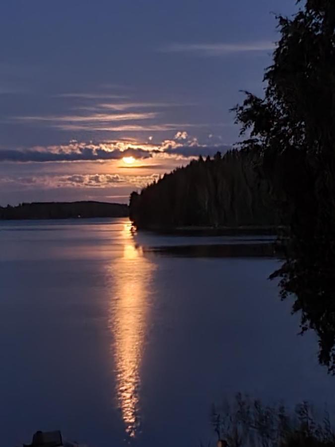 Stunning Log Cabin 45M2 On The Shore Of Kallavesi. Kuopio Buitenkant foto